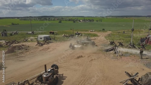 Soviet Tank Will Press The Passenger