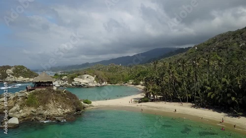 Wallpaper Mural Tayrona park, San Juan del Guia beach, air traveling, Colombia Torontodigital.ca