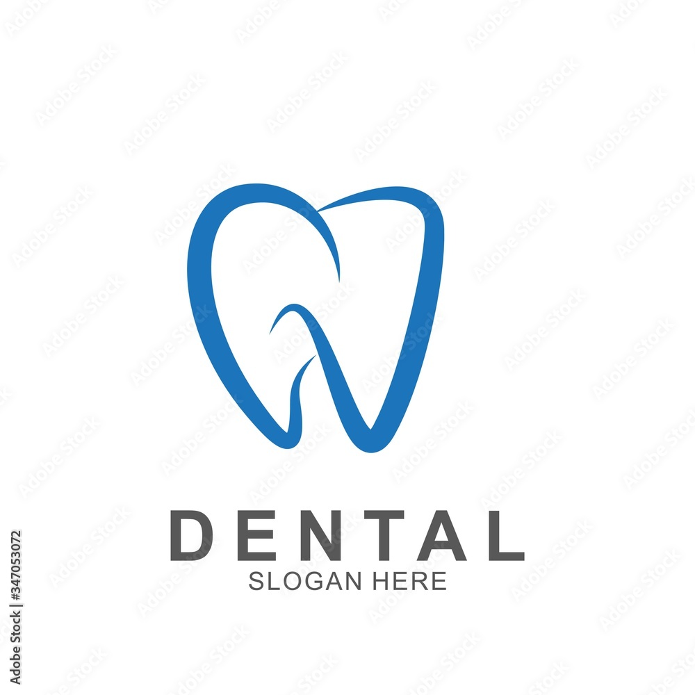 Dental Logo colorful Design template