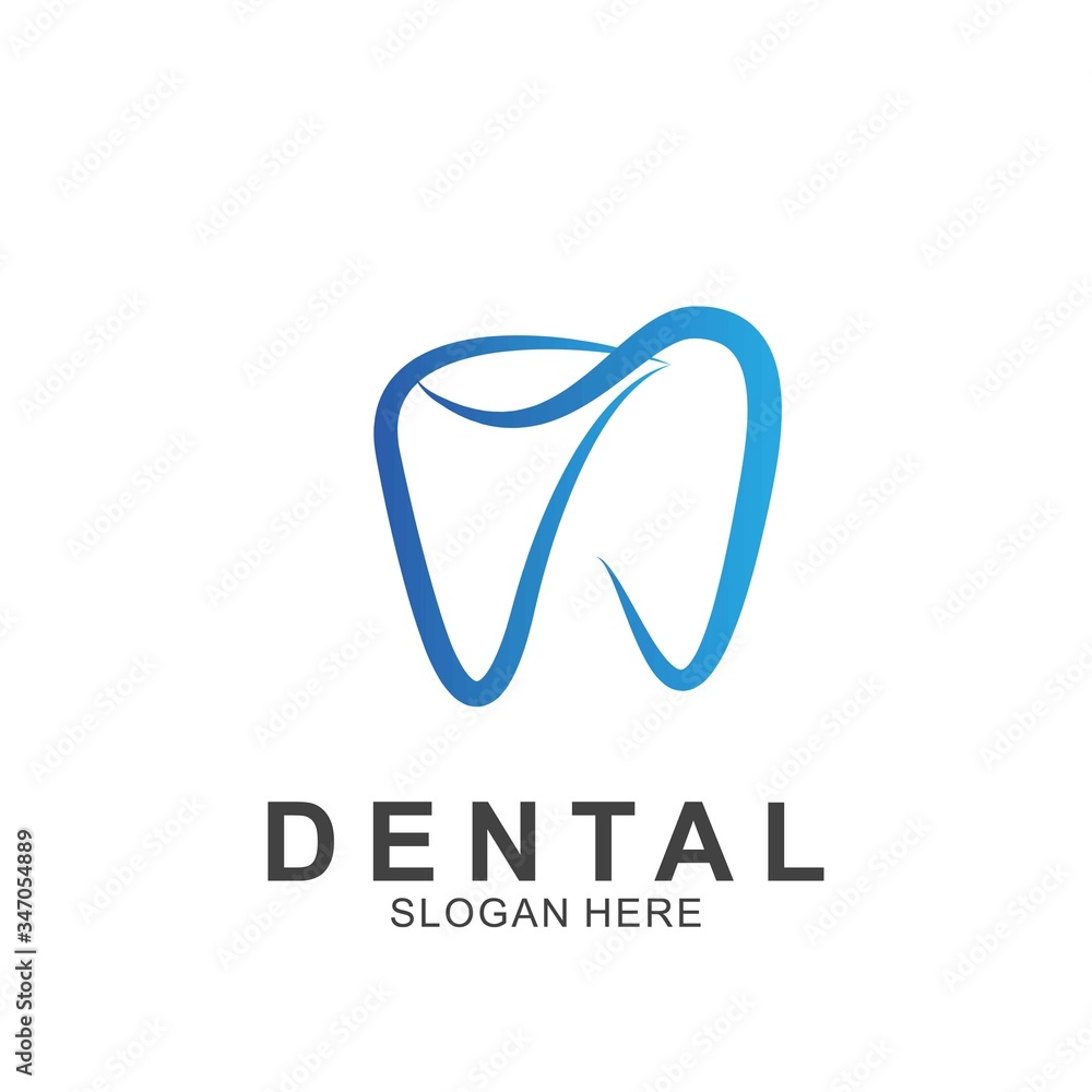 Dental Logo colorful Design template Dental Logo colorful Design template