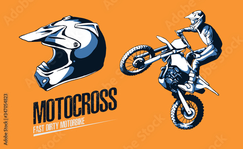 motocross set art