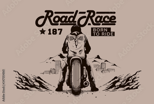motorcycle art design 
