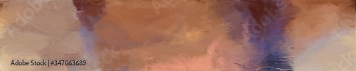 abstract graphic element with long wide horizontal background with pastel brown, old mauve and tan colors