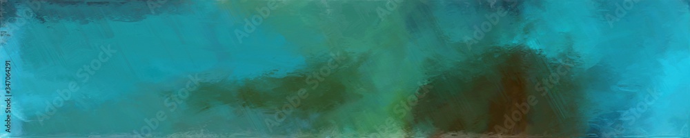 abstract natural long wide horizontal background with teal blue, dark slate gray and medium turquoise colors abstract natural long wide horizontal background with teal blue, dark slate gray and medium turquoise colors