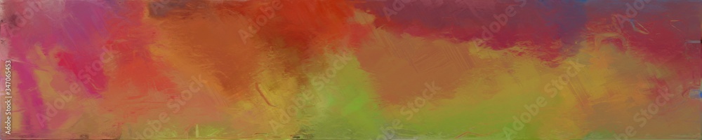abstract natural long wide horizontal graphic background with sienna, dark moderate pink and yellow green colors abstract natural long wide horizontal graphic background with sienna, dark moderate pink and yellow green colors