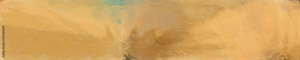 abstract graphic element with natural long wide horizontal background with sandy brown, peru and pastel brown colors