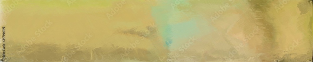 abstract long wide background with dark khaki, pastel brown and dark olive green colors