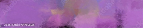 abstract long wide background with antique fuchsia, medium purple and very dark violet colors