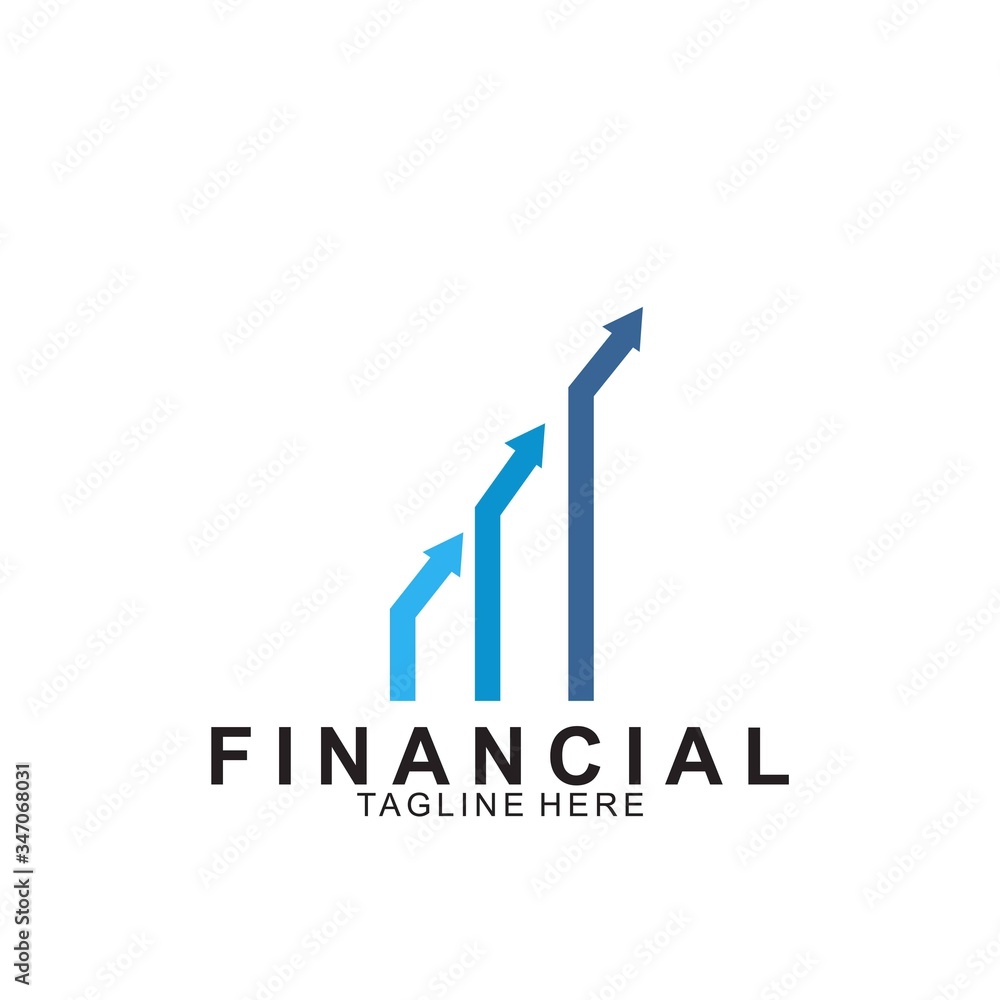 Financial and accounting business logo design Financial and accounting business logo design