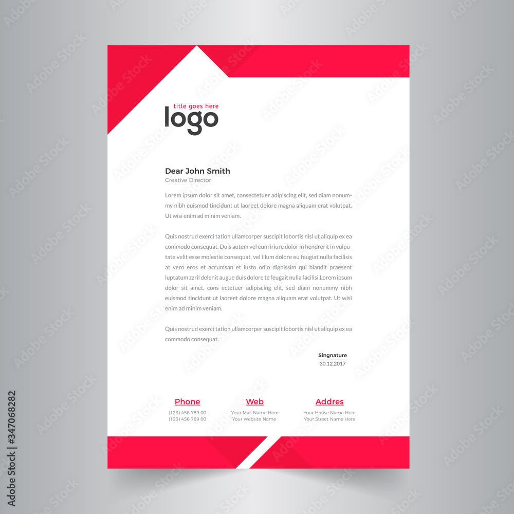 Corporate style letter head templates for your project design. Corporate style letter head templates for your project design.