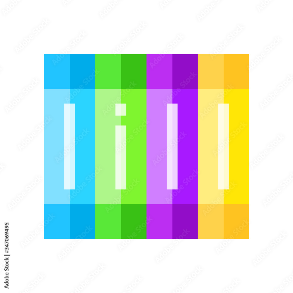 Fototapeta premium The best book icon, illustration vector. Suitable for many purposes.