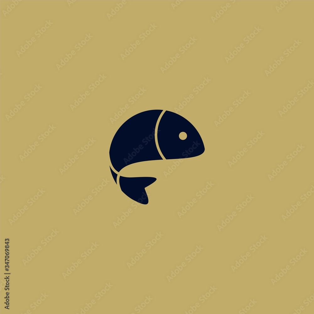 Premium fish logo design Premium fish logo design