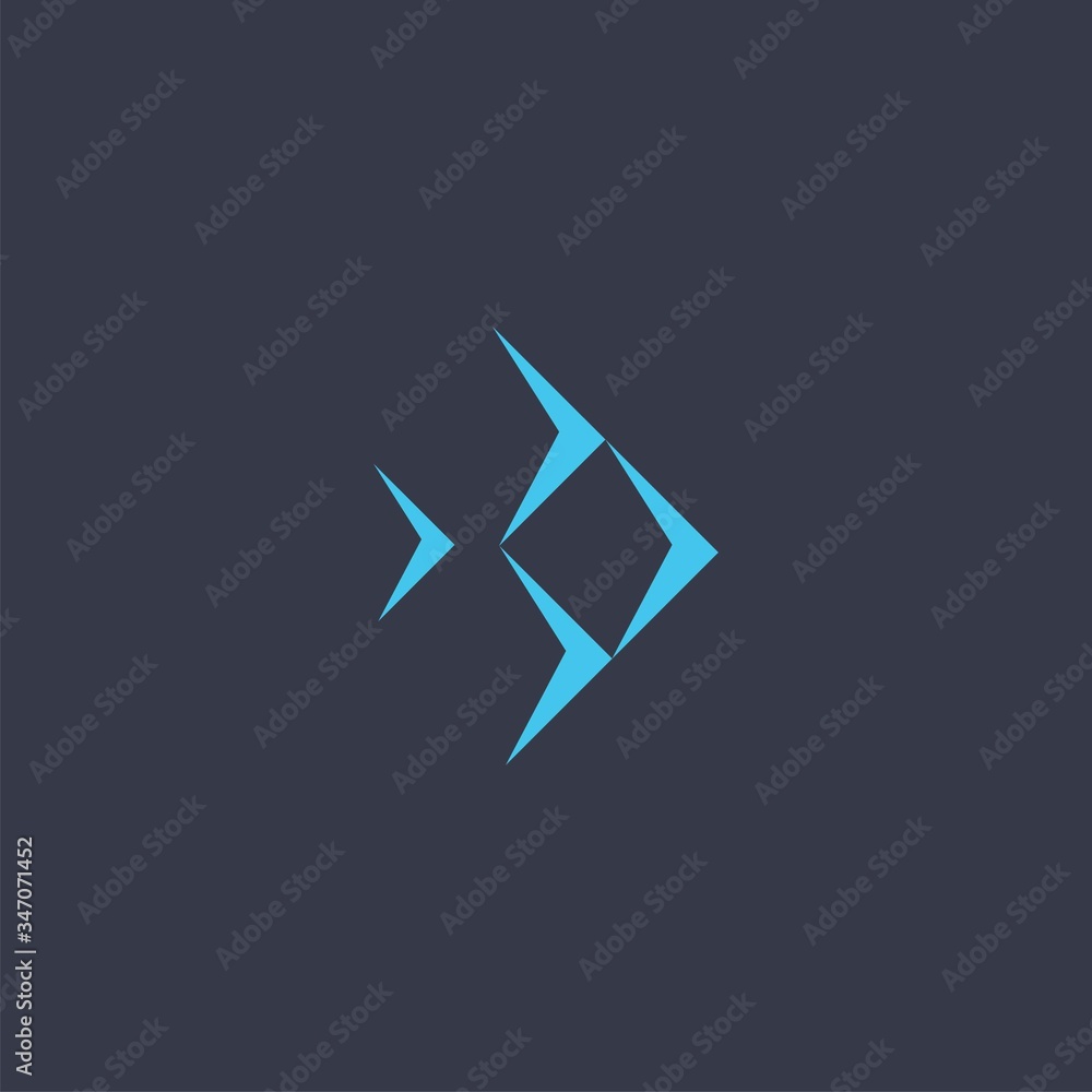 Premium fish logo design Premium fish logo design