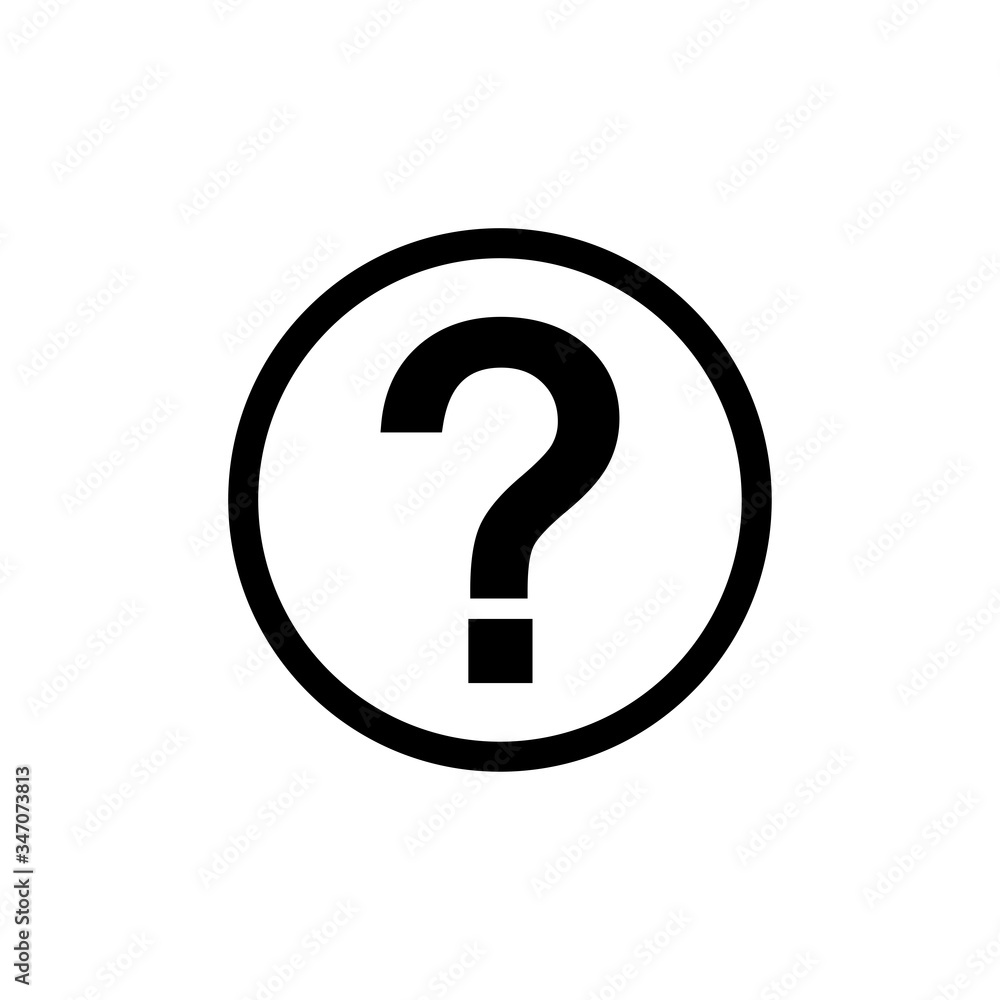 help sign - riddle icon vector design temp[late help sign - riddle icon vector design temp[late