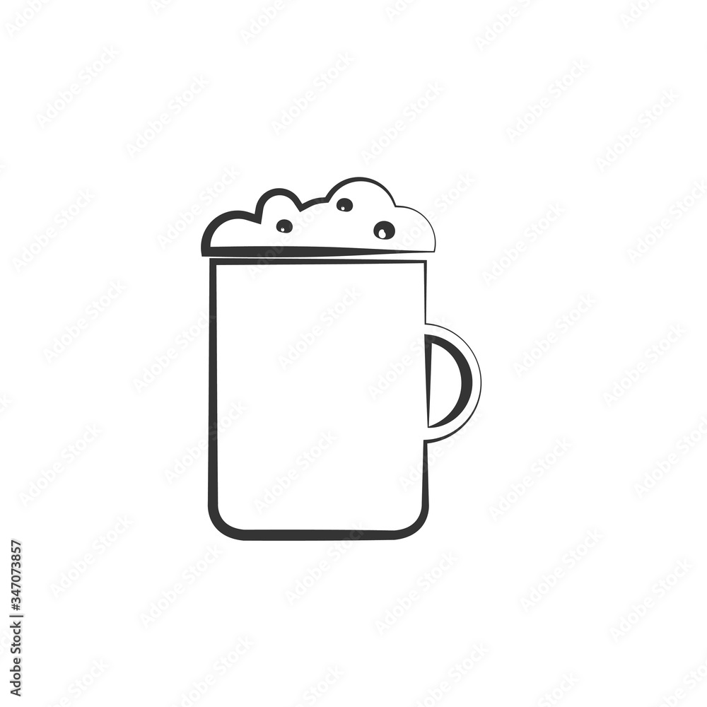 beer icon vector illustration for website and graphic design beer icon vector illustration for website and graphic design