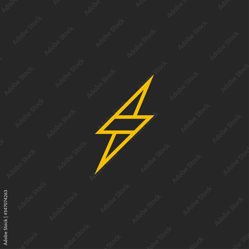Premium Flash Logo design Premium Flash Logo design