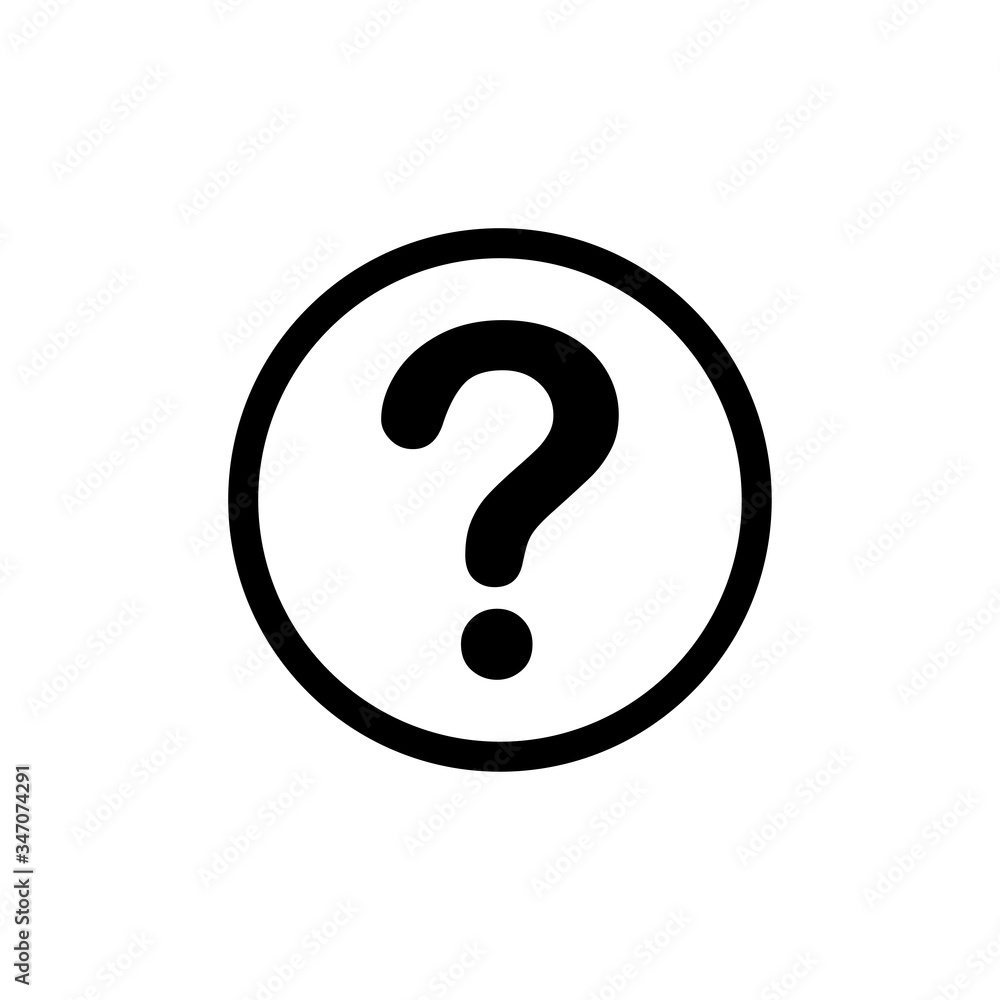 help sign - riddle icon vector design temp[late help sign - riddle icon vector design temp[late