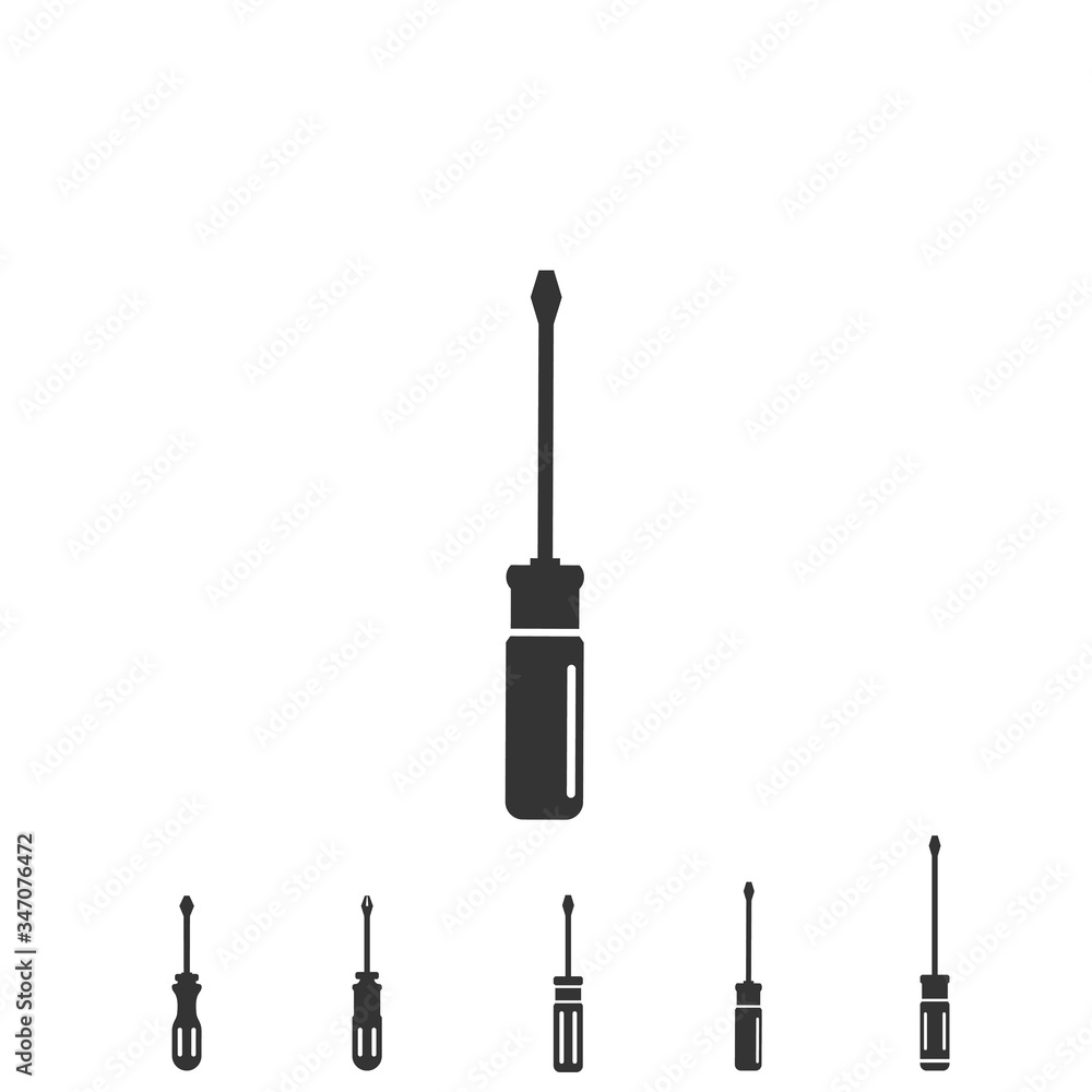 Obraz premium screw driver icon vector illustration design