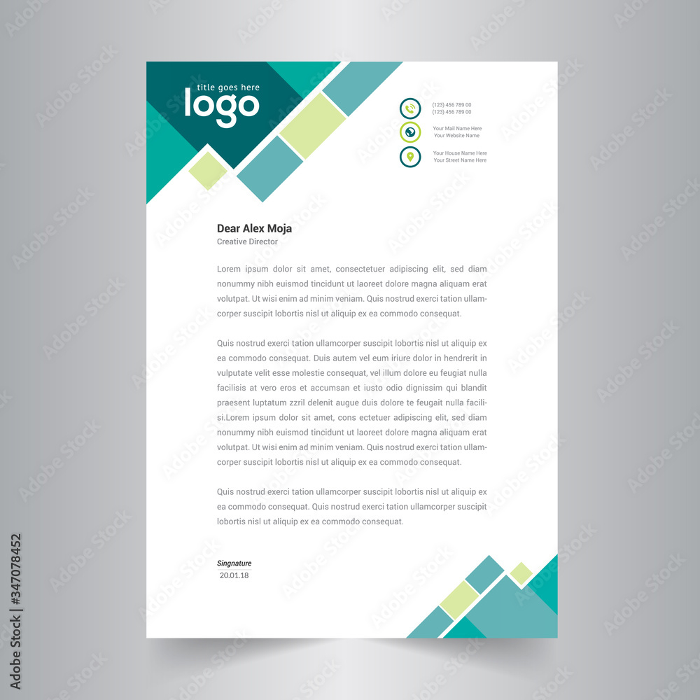 Business style letter head templates for your project design. Business style letter head templates for your project design.