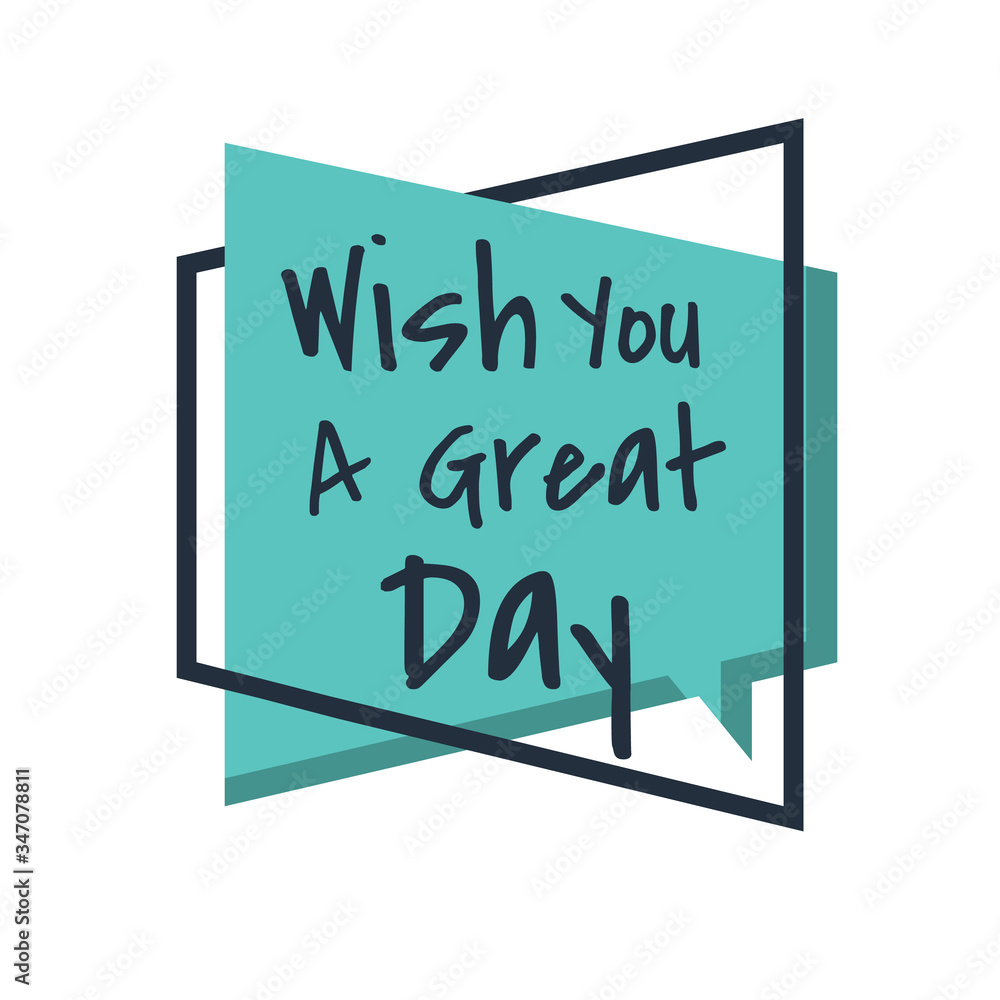 creative inspiring positive quotes. wish you a great day. motivation quote on square shape vector typography illustration stock creative inspiring positive quotes. wish you a great day. motivation quote on square shape vector typography illustration stock