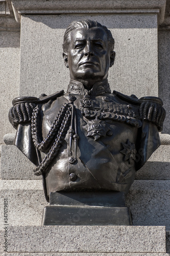 Armiral Lord Beatty memorial, Trafalgar Square photo