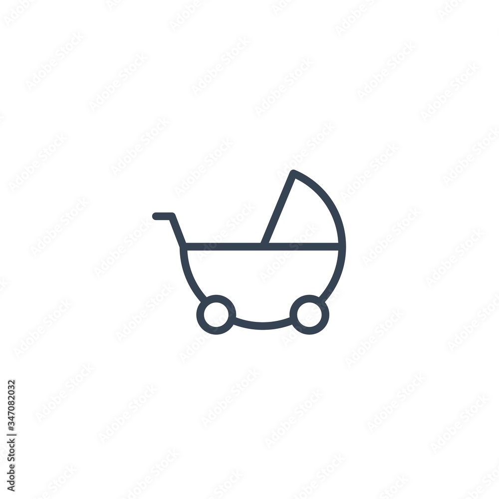 baby walker icon vector illustration for website and graphic design baby walker icon vector illustration for website and graphic design