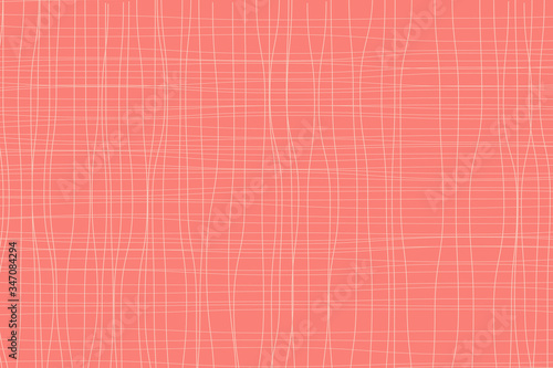Abstract of line for vector modern design on orange background