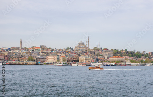 Istanbul  Turkey - home of many Istanbul landmarks  like Hagia Sofia  the Topkapi Palace  the Blue Mosque  the Fatih district is the core of the city. Here in particular the Golden Horn