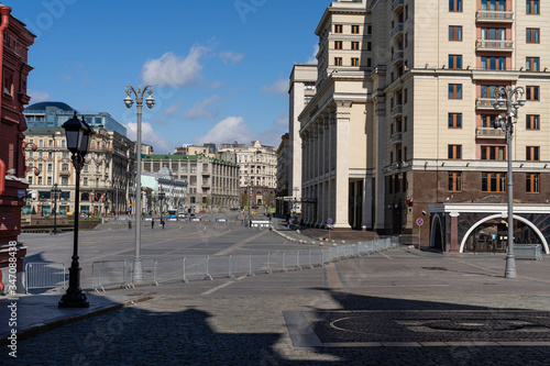 Intersection of Tverskaya Street and Manezhnaya Square