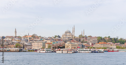 Istanbul, Turkey - home of many Istanbul landmarks, like Hagia Sofia, the Topkapi Palace, the Blue Mosque, the Fatih district is the core of the city. Here in particular the Golden Horn