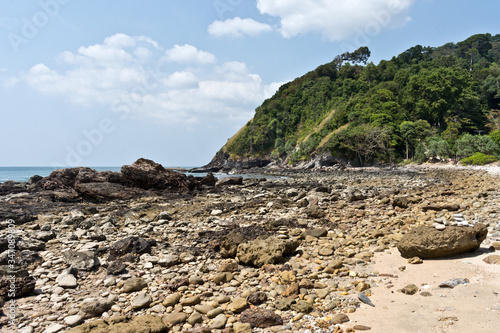 Rocky Beach on Koh Lanta, Thailand, Asia