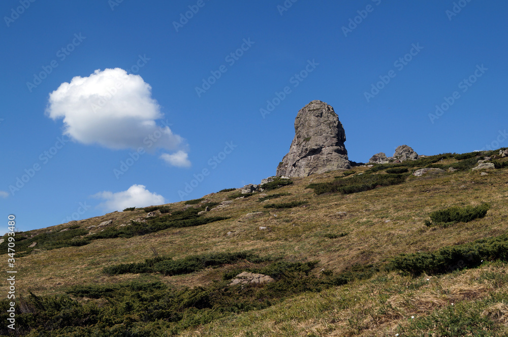 Mountain landscapes, Old mountain, Serbia, Balkan mountains, rocky peaks, meadows and forests