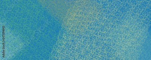 Abstract Background, Shapes Pattern - Line Art Vector Design
