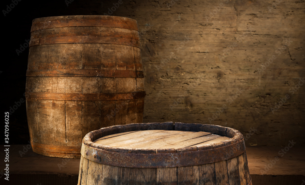 background of barrel wine, wood, retro, cask, drum