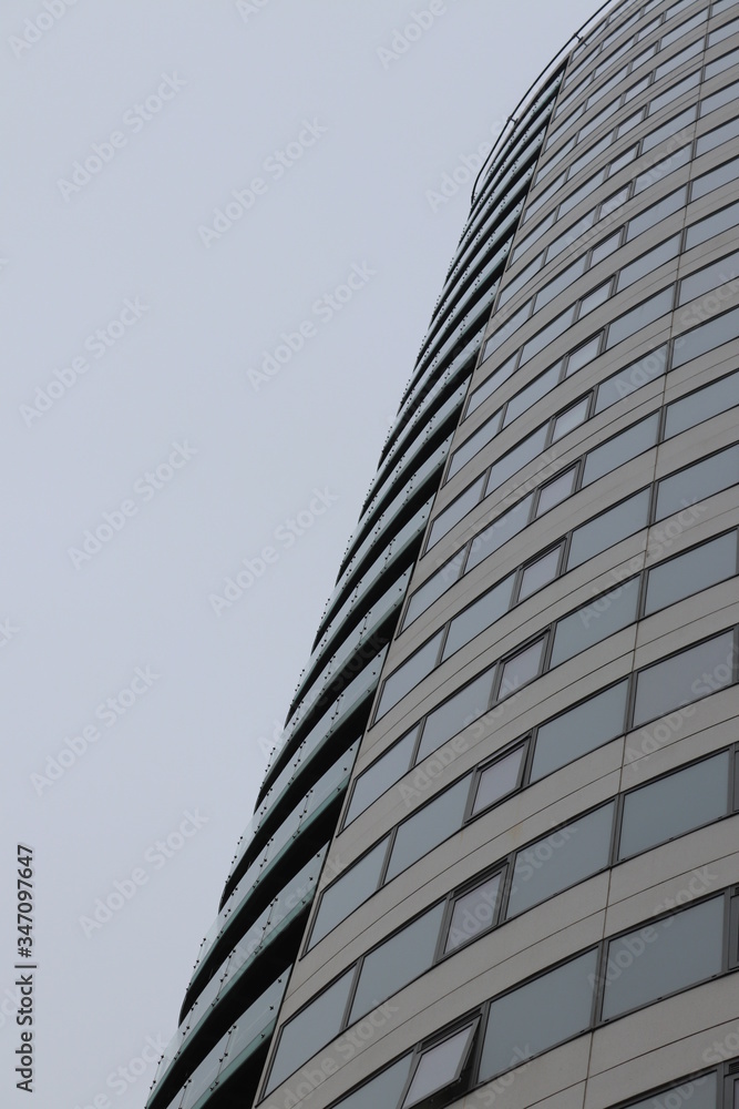 modern office building in the city