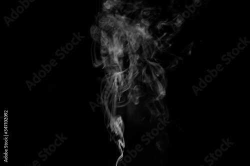 Fototapeta Naklejka Na Ścianę i Meble -  White smoke and fog smoke effect