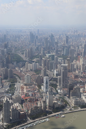 Paysage urbain à Shanghai, Chine