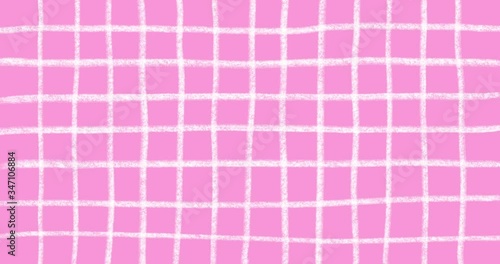 Cute pattern abstract background motion loop with white and pink, Hand drawn in a cute doodle style for use in work of happiness and lovers on special days.