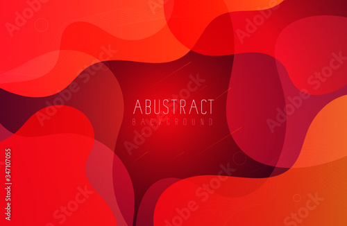 Modern bright color gradient abstract background. Vector Illustration
