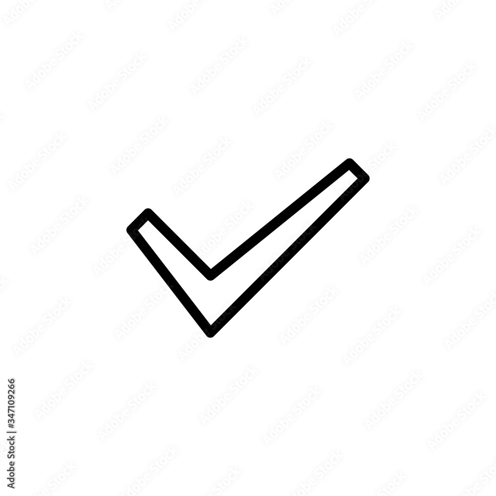 Check Mark Icon Design Vector Check Mark Icon Design Vector