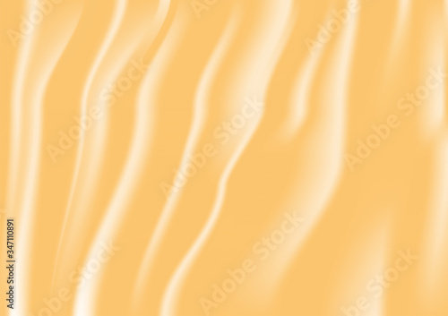 Yellow vector wrinkle abstract background © souayang