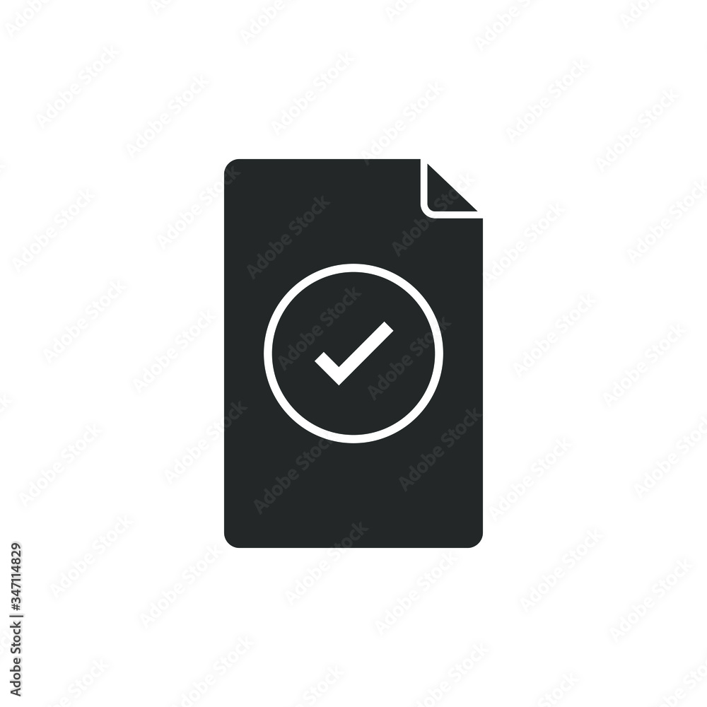 approval icon vector illustration approval icon vector illustration