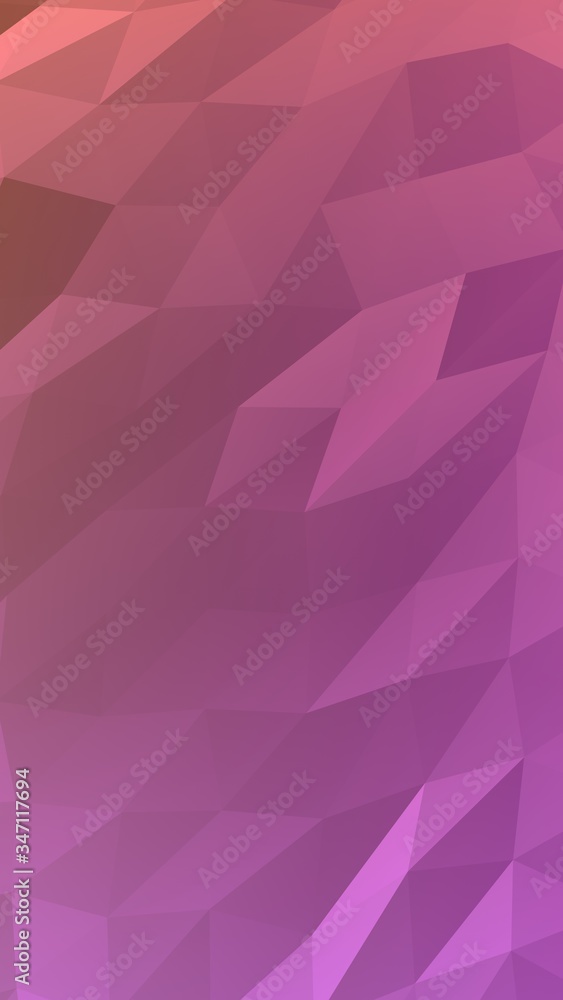 Abstract triangle geometrical pink background. Geometric origami style with gradient. 3D illustration Abstract triangle geometrical pink background. Geometric origami style with gradient. 3D illustration