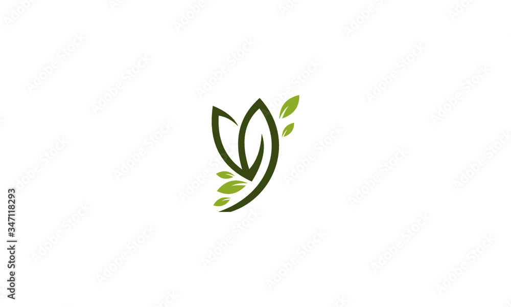 green leaves vector green leaves vector