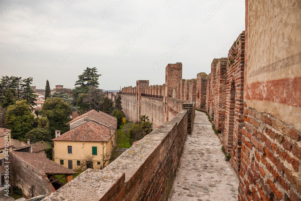 Cittadella, fortified walled town in Veneto - Italy