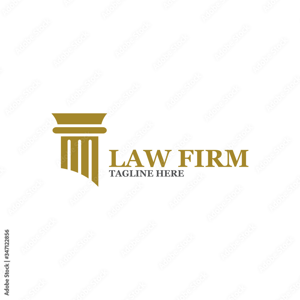 pillar - law logo vector design template pillar - law logo vector design template