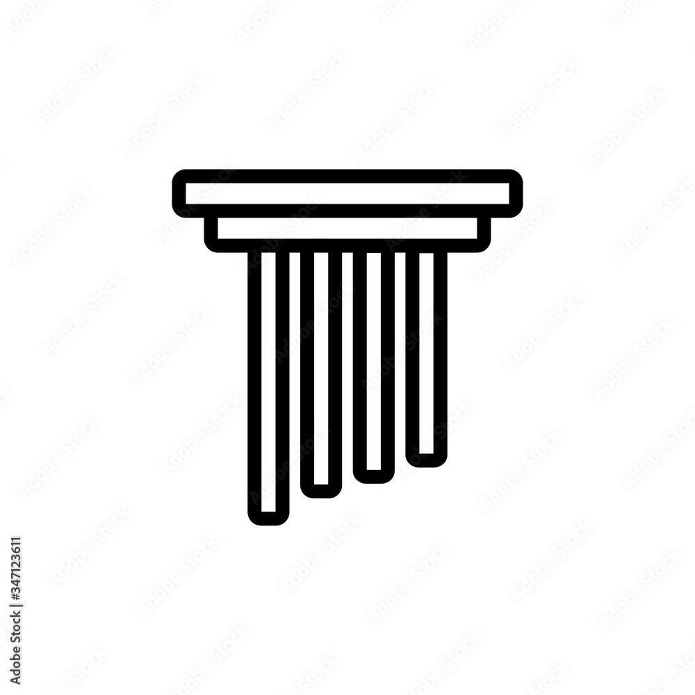 pillar - law logo vector design template pillar - law logo vector design template