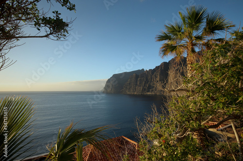 Los Gigantes cliffs on the island of Tenerife