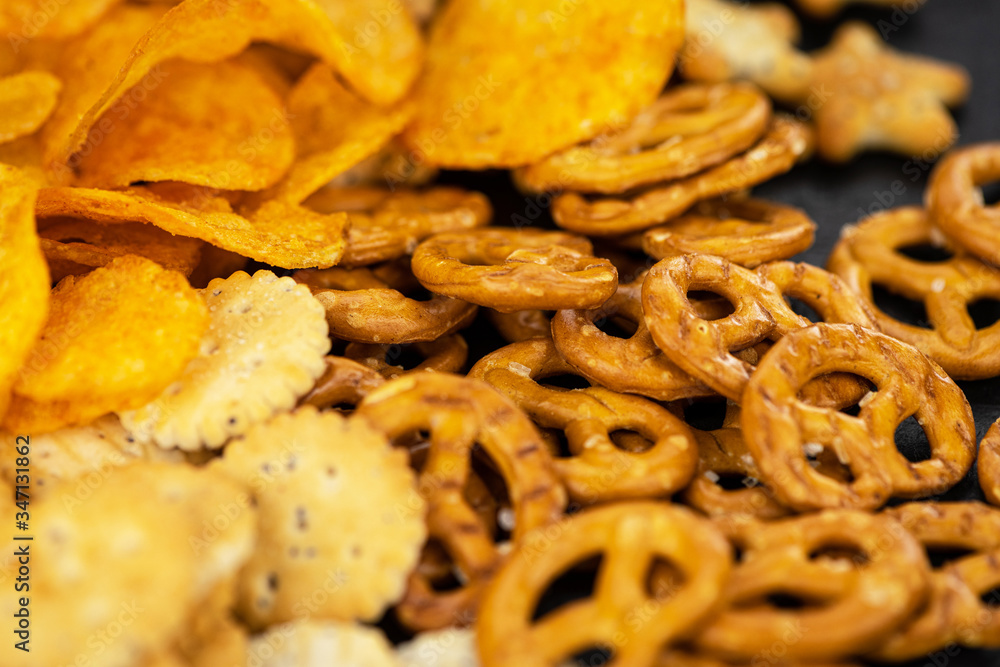 Mixed Snacks (close up shot; selective focus) Mixed Snacks (close up shot; selective focus)