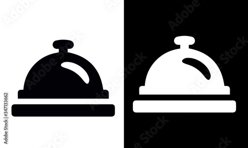 Hotel Icons vector design black and white 